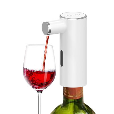 kwaliteit  Stainless Steel Electric Wine Dispenser With 2.5W Power 500mah Battery White Black Red fabriek